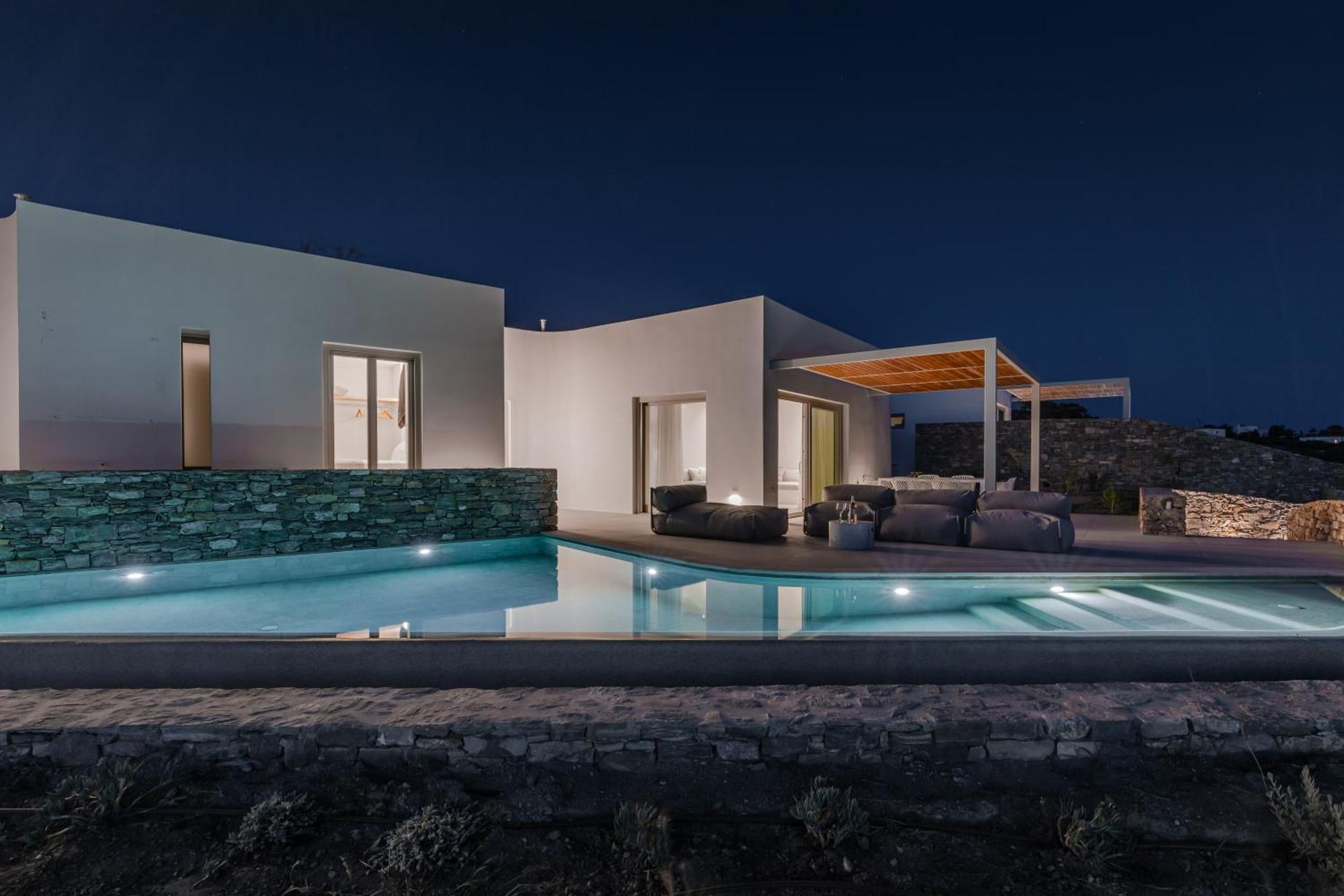 Melora Villas Paros Angairia Bagian luar foto
