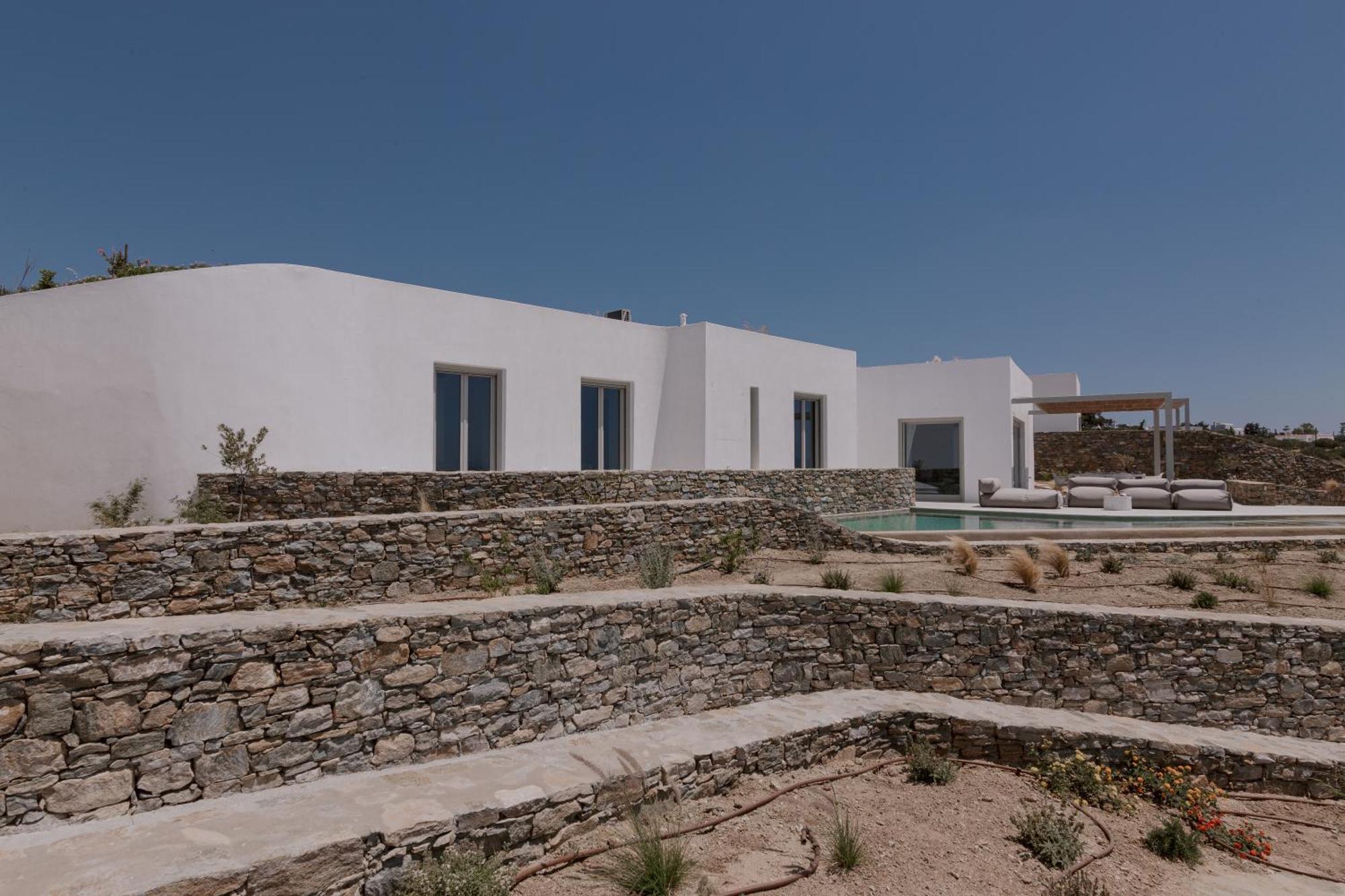 Melora Villas Paros Angairia Bagian luar foto