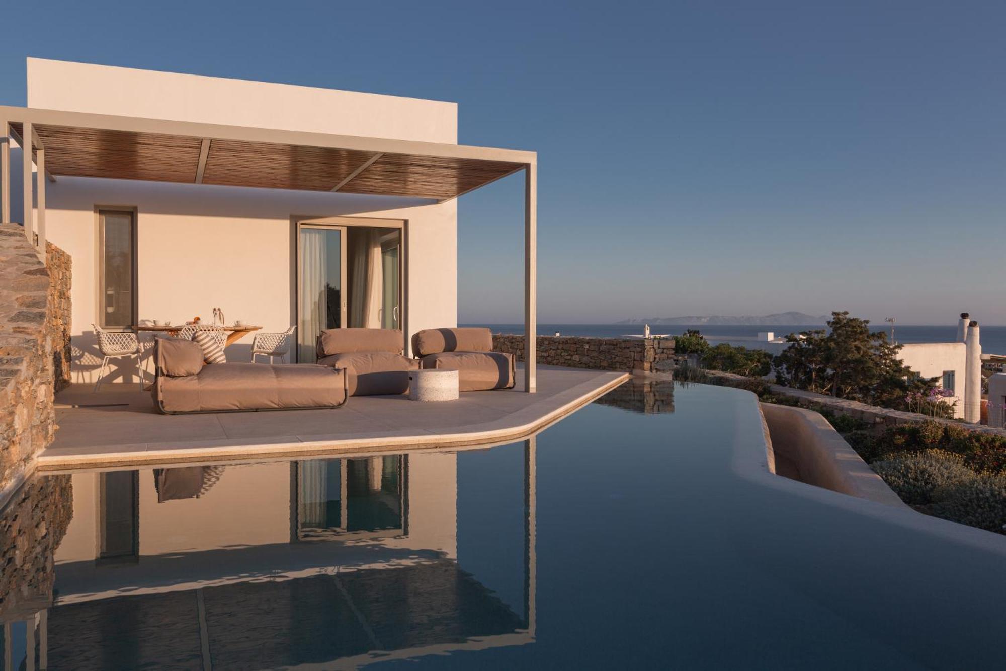 Melora Villas Paros Angairia Bagian luar foto